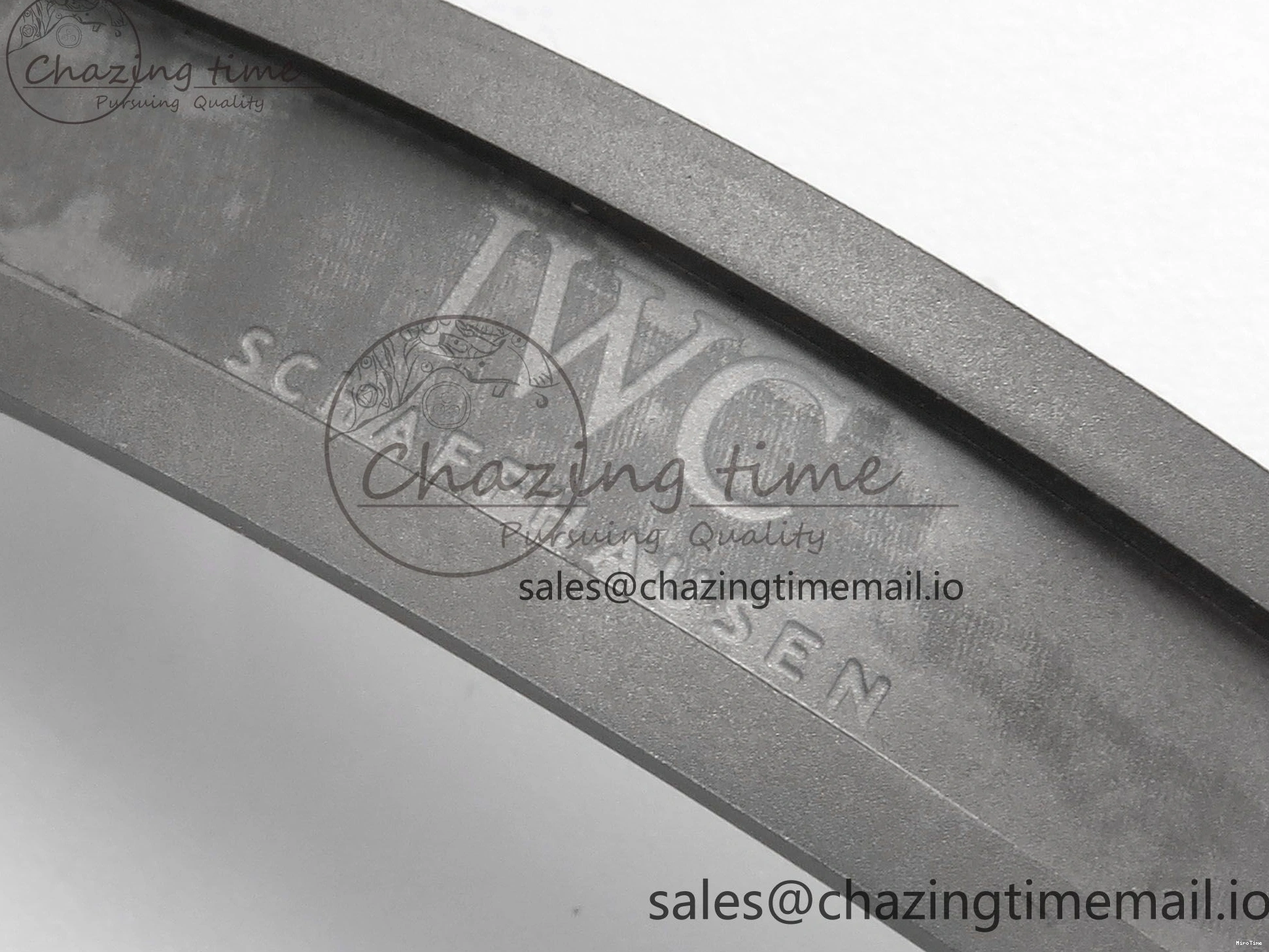 MIROTIME 0124 Affordable Big Pilot IW329703 M+F 1:1 Best Edition Black Dial on Black Nylon Strap MY 7004